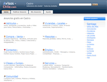 Tablet Screenshot of castro.avisos-chile.com