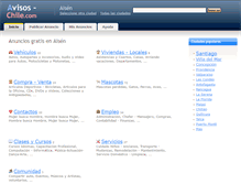Tablet Screenshot of aisen.avisos-chile.com