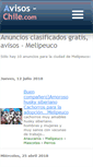 Mobile Screenshot of melipeuco.avisos-chile.com